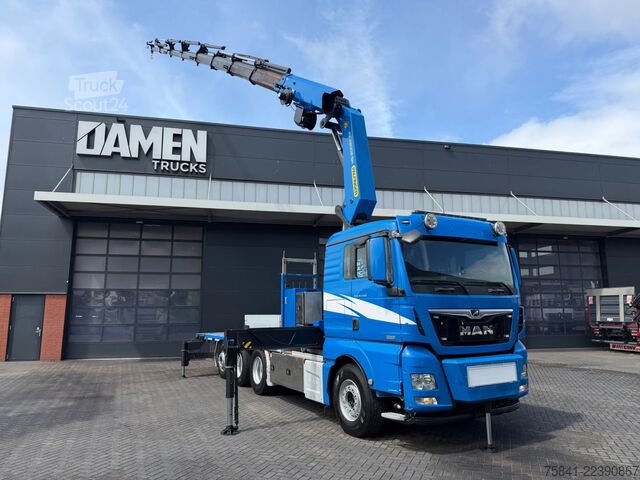 Camion-grue MAN TGX 35.540 8x4 -4 BL Palfinger PK 42002-SH G