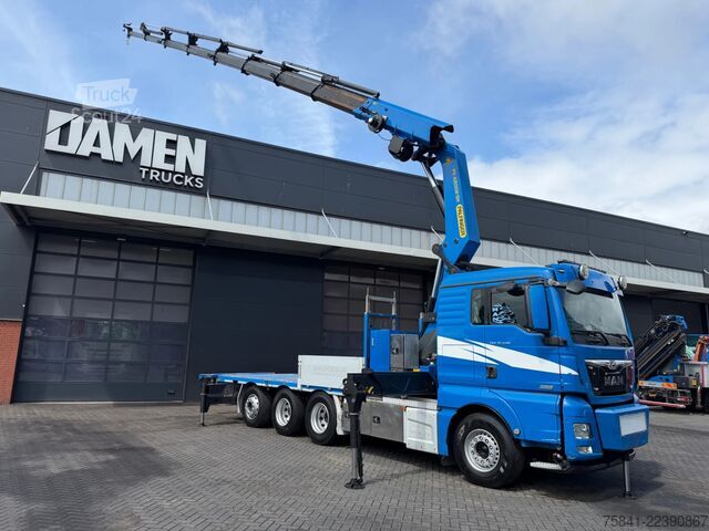 Camion-grue MAN TGX 35.540 8x4 -4 BL Palfinger PK 42002-SH G