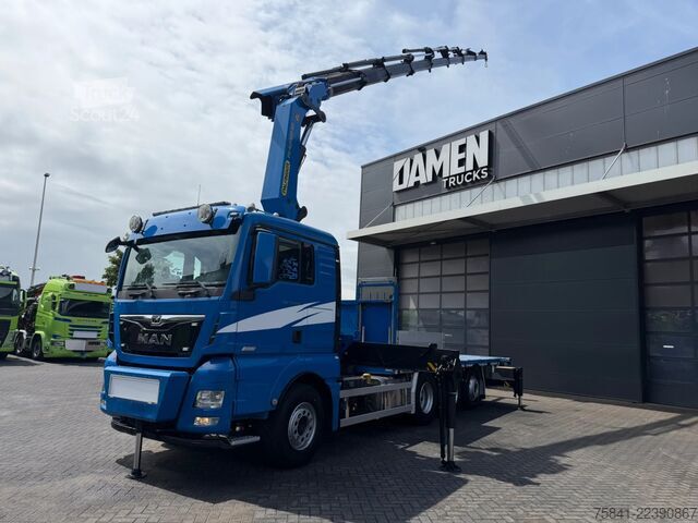 Camion-grue MAN TGX 35.540 8x4 -4 BL Palfinger PK 42002-SH G