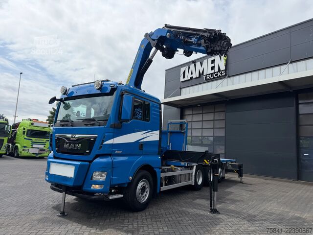 Camion-grue MAN TGX 35.540 8x4 -4 BL Palfinger PK 42002-SH G