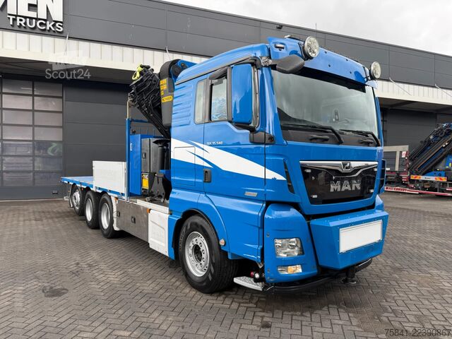Camion-grue MAN TGX 35.540 8x4 -4 BL Palfinger PK 42002-SH G