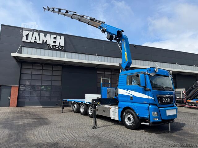 Camion-grue MAN TGX 35.540 8x4 -4 BL Palfinger PK 42002-SH G