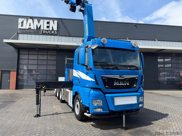 Camion-grue MAN TGX 35.540 8x4 -4 BL Palfinger PK 42002-SH G