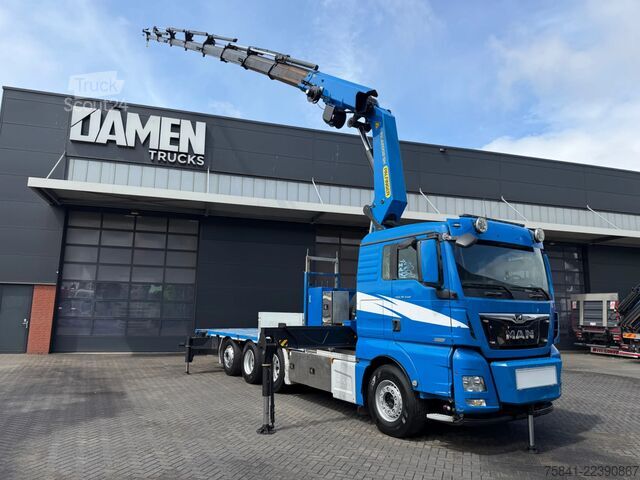 Autokrāna kravas automašīna MAN TGX 35.540 8x4 -4 BL Palfinger PK 42002-SH G