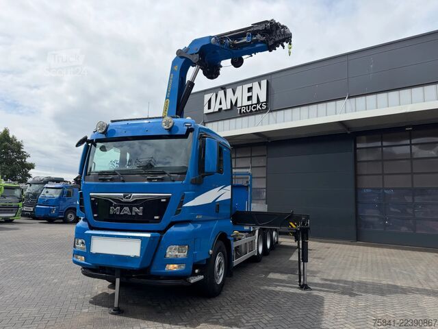 Autokrāna kravas automašīna MAN TGX 35.540 8x4 -4 BL Palfinger PK 42002-SH G