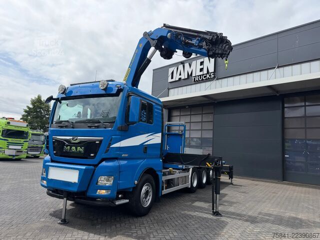Autokrāna kravas automašīna MAN TGX 35.540 8x4 -4 BL Palfinger PK 42002-SH G