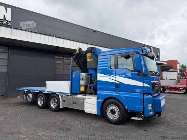 Autokrāna kravas automašīna MAN TGX 35.540 8x4 -4 BL Palfinger PK 42002-SH G