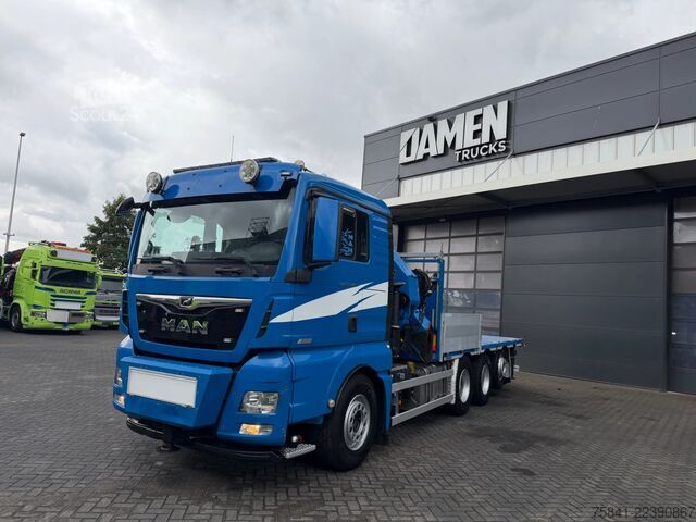 Autokrāna kravas automašīna MAN TGX 35.540 8x4 -4 BL Palfinger PK 42002-SH G