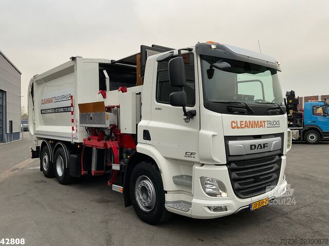 Vehicul de colectare a deșeurilor DAF FAN CF 290 VDL Translift zijlader