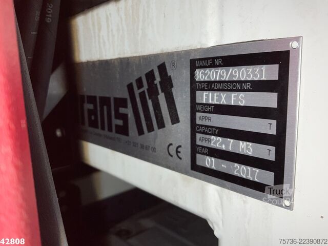 Όχημα συλλογής απορριμμάτων DAF FAN CF 290 VDL Translift zijlader