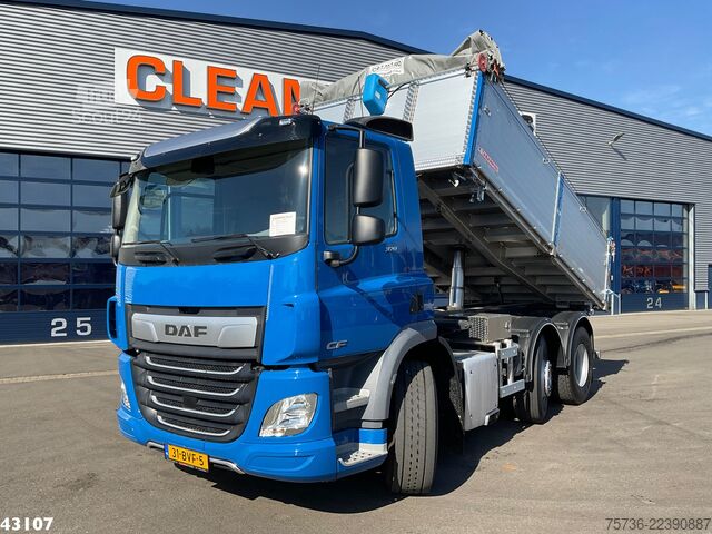 3-sānu pašizgāzējs DAF FAG CF 370 Euro 6 Just 19.087 km!