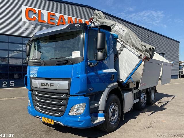 3-sānu pašizgāzējs DAF FAG CF 370 Euro 6 Just 19.087 km!
