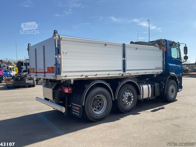 3-sānu pašizgāzējs DAF FAG CF 370 Euro 6 Just 19.087 km!