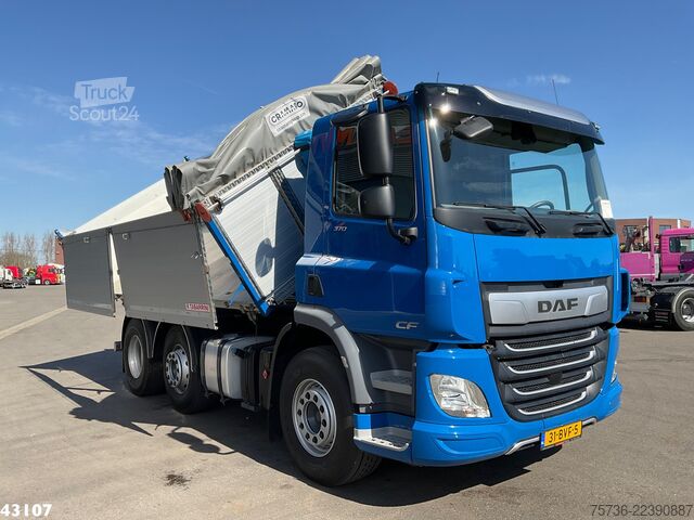 3-sānu pašizgāzējs DAF FAG CF 370 Euro 6 Just 19.087 km!
