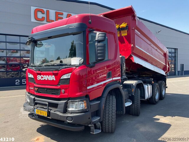 Skraldevogn Scania P 410 8x4 Kipper