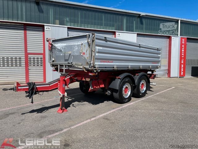 مقطورة قلابة ثلاثية الاتجاهات SCHWARZMÜLLER Z2 Tandem 3 Seitenkipper*Liftachse*Alcoafelgen*