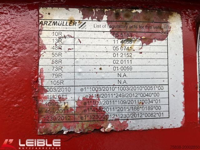 مقطورة قلابة ثلاثية الاتجاهات SCHWARZMÜLLER Z2 Tandem 3 Seitenkipper*Liftachse*Alcoafelgen*