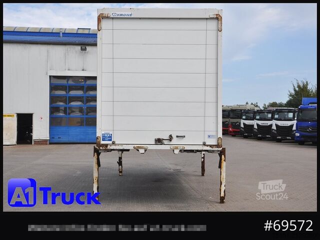 Swap body with box structure KRONE Wechselbrücke BDF 7,45 Koffer,  Textil 2750mm innen, 20 x vorhanden