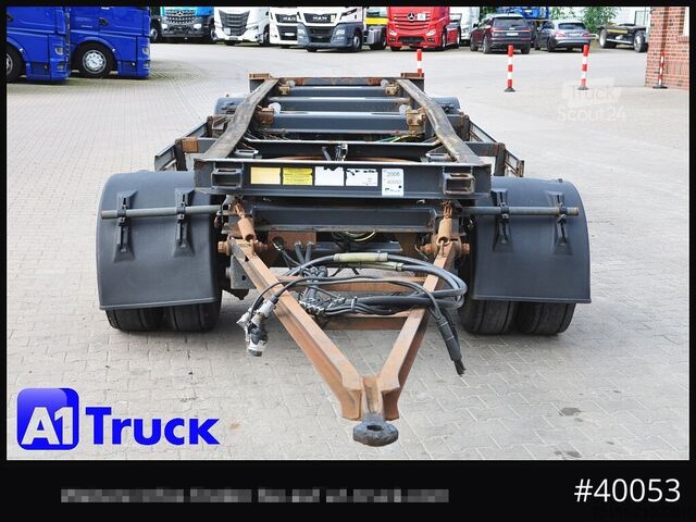 Remorque à bras amovible SCHMITZ ACF 20, Schlitten, zwillingsbereift, bis 7700mm Container