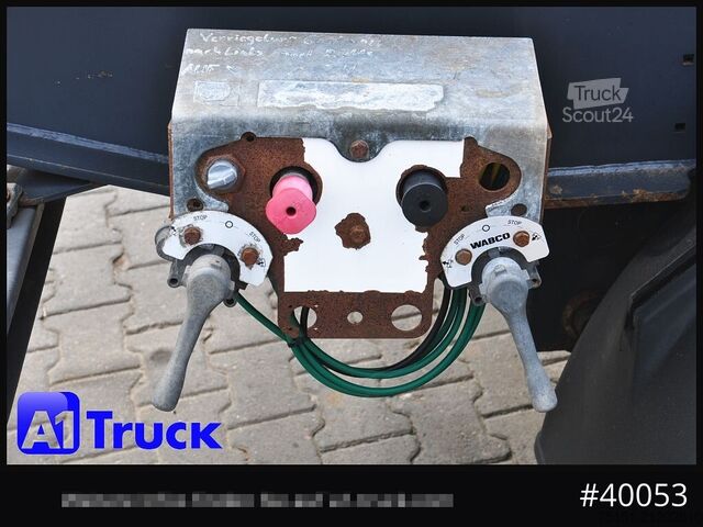 Remorque à bras amovible SCHMITZ ACF 20, Schlitten, zwillingsbereift, bis 7700mm Container