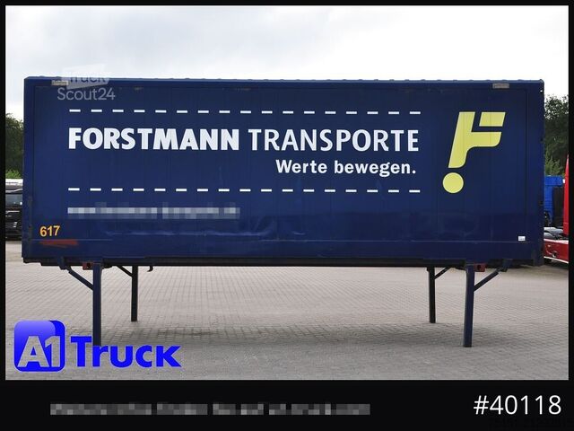 Swap body with box structure KRONE BDF 7,82 Container, 2700mm Innenhöhe, Portaltür