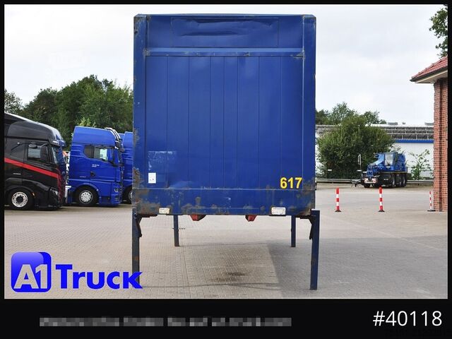 Swap body with box structure KRONE BDF 7,82 Container, 2700mm Innenhöhe, Portaltür