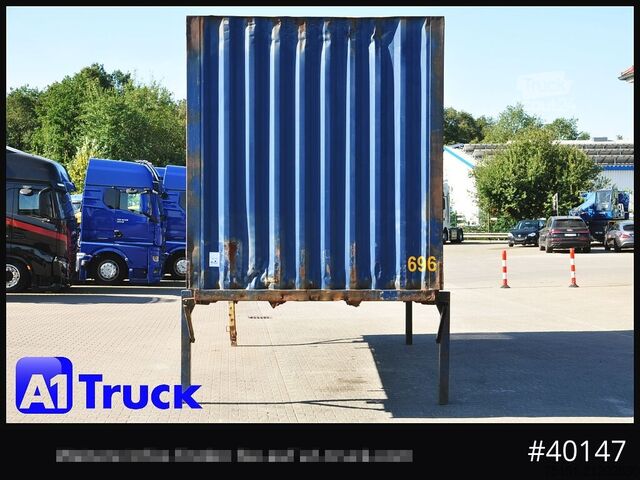 Swap body with box structure KRONE BDF 7,82 Container, 2700mm Innenhöhe, Portaltür