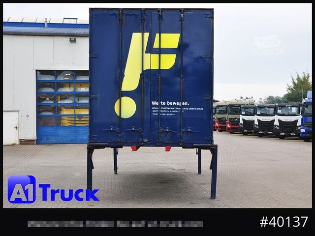 Swap body with box structure KRONE BDF 7,82 Container, 2700mm Innenhöhe, Portaltür