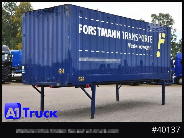 Swap body with box structure KRONE BDF 7,82 Container, 2700mm Innenhöhe, Portaltür