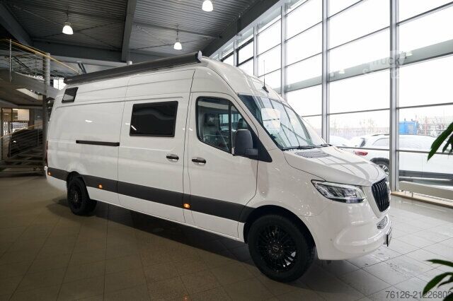 Panel van Mercedes-Benz Sprinter 319 CDI Superhochdach Küche+Bad+GARAGE
