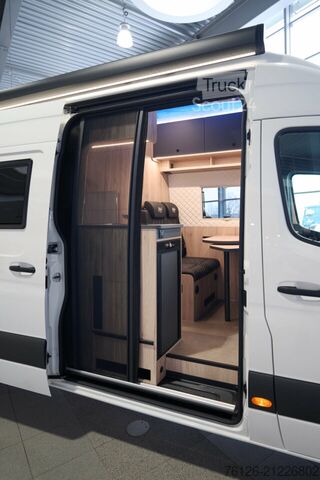 Panel van Mercedes-Benz Sprinter 319 CDI Superhochdach Küche+Bad+GARAGE