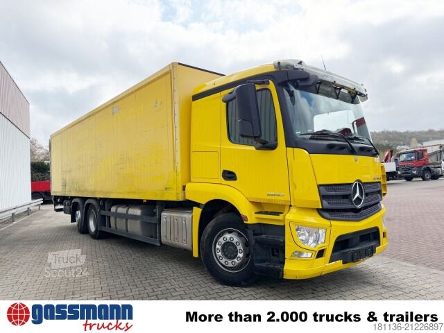 LKW mit Kofferaufbau Mercedes-Benz Actros 2540 L 6x2, Lenk-/Liftachse, Kühlkoffer,