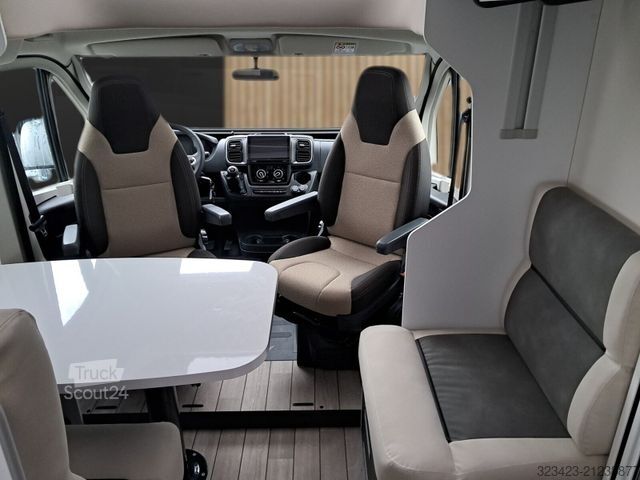 Semi-integrated camper FORSTER T F745 EB LTE,Solar,Markise,Lithium,Hubbett