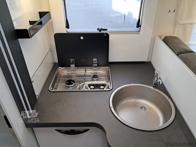 Semi-integrated camper FORSTER T F745 EB LTE,Solar,Markise,Lithium,Hubbett