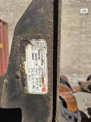 Eje SAF SKRB9019W/ TRAILER AXLE 9 TON / DISC.