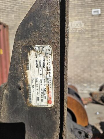Eje SAF SKRB9019W/ TRAILER AXLE 9 TON /DISC.