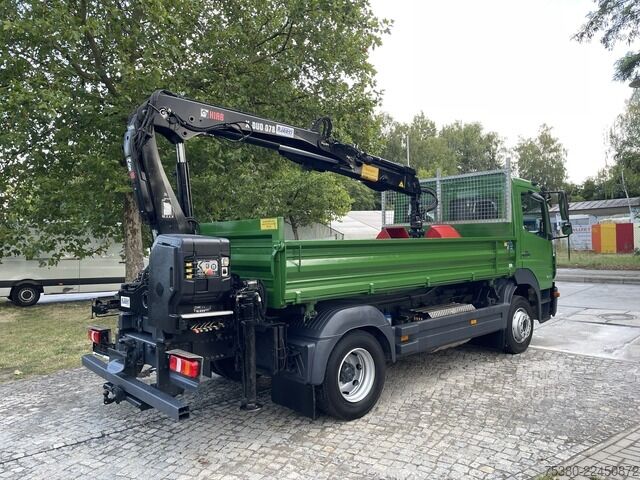 Dreiseitenkipper LKW mercedes-benz Atego 1224 Zweiseitenkipper Kran Greifer *Klima*