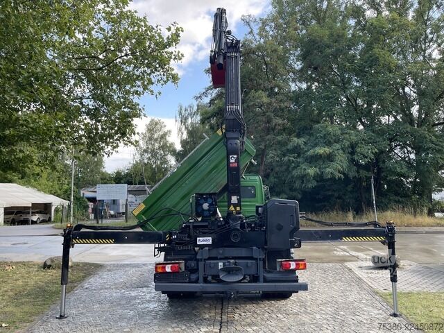 Dreiseitenkipper LKW mercedes-benz Atego 1224 Zweiseitenkipper Kran Greifer *Klima*