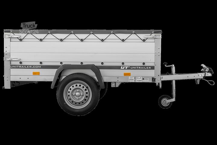 Přívěs na auto Unitrailer Garden 201 KIPP ALU mit Bordwandaufsatz