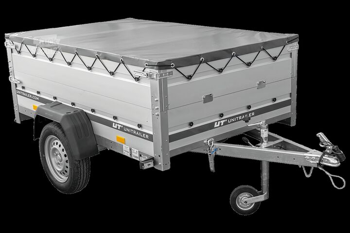 Přívěs na auto Unitrailer Garden 201 KIPP ALU mit Bordwandaufsatz