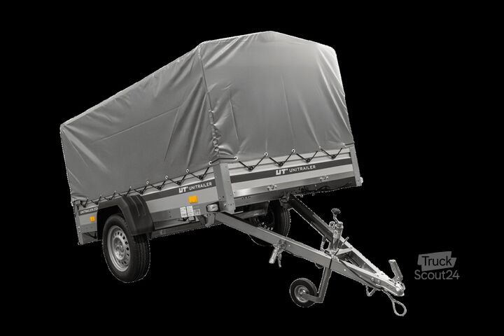 مقطورة سيارة Unitrailer Garden 230 KIPP ALU mit 80 cm Hochplane