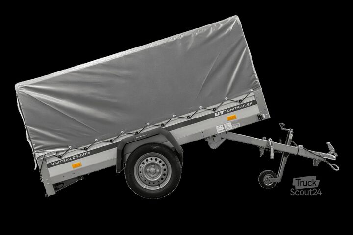 مقطورة سيارة Unitrailer Garden 230 KIPP ALU mit 80 cm Hochplane