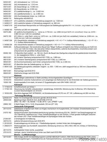 Open oplegger met zeil KÖGEL MEGA 3Achs NEUFAHRZEUG Curtainsider Liftachse
