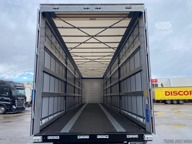 Open oplegger met zeil KÖGEL MEGA 3Achs NEUFAHRZEUG Curtainsider Liftachse