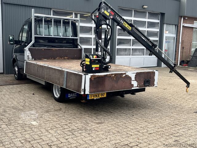 Tovornjak s ploščadjo in žerjavom Volkswagen Crafter 50 2.5 TDI 7.000KG Trekgewicht Lucht Hi...