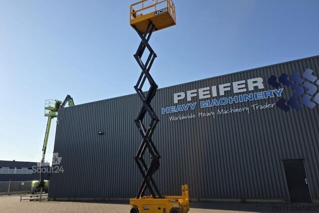 Škarjasto dvigalo JCB S3246E Electric, 12m Working Height, 320kg Capacit