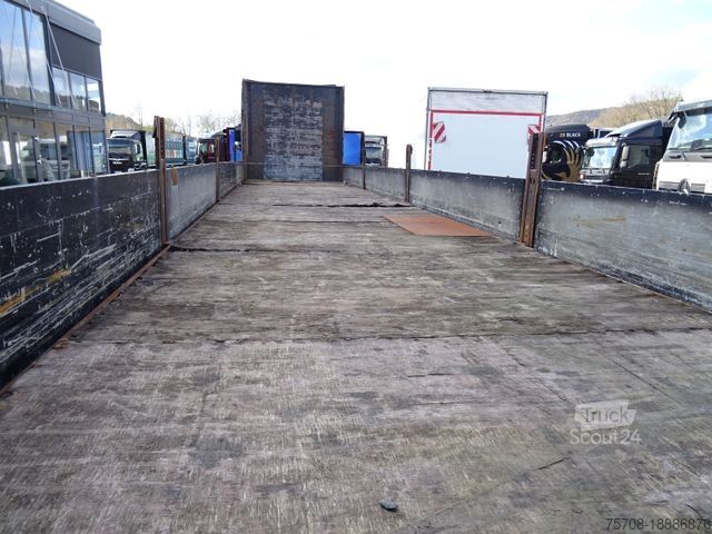 Werkplatform oplegger  3-Achs*Lift+Lenkachse*MSH Mitnahme Staplerhalter