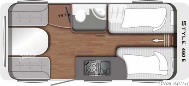 Przyczepa kempingowa LMC Style 460 E sofort Verfügbar / Sonderpreis