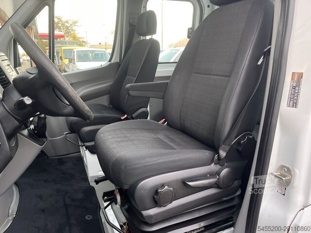 Nákladné vozidlo s plošinou a žeriavom Mercedes-Benz Sprinter 513cdi 130pk DC Laadkraan Hiab 017T Ai...