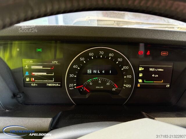 Plataforma de carga Volvo FH 500 8x4, HMF 2120 K4 + Rotator, + Krone trai...